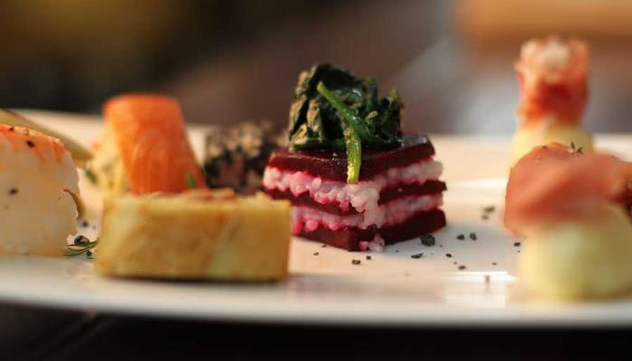 westfälische Sushi als Fingerfood für Events