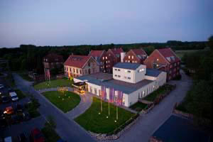 Luftbild vom Landhotel Beverland in Ostbevern bei Münster und Osnabrück