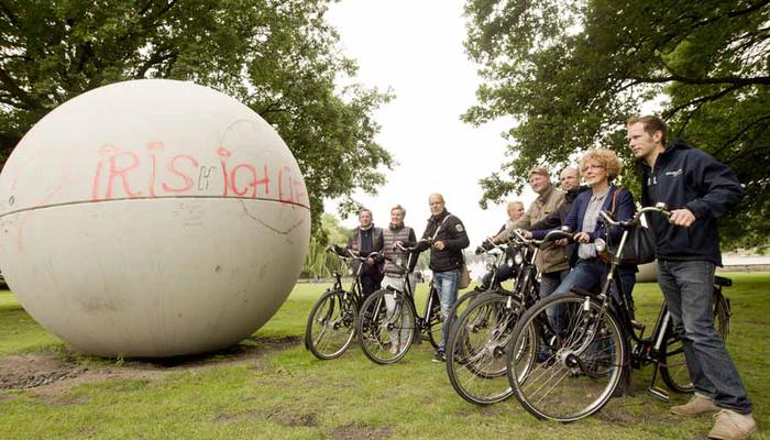 Skulpturenführung auf dem Fahrrad durch Münster