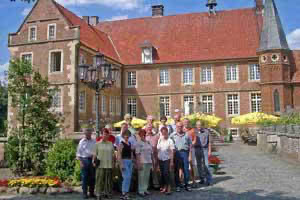 Burg Hülshoff bei Münster ein tolles Ziel für eine Schlössertour durchs Münsterland