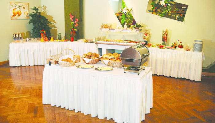 Frühstücksbuffet im Hotel Herbermann in Glandorf