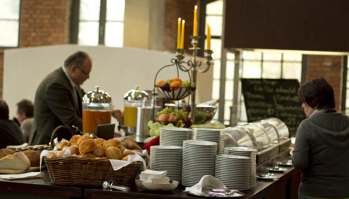 Frühstücken im Kaseinwerk