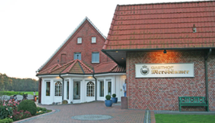 Außenansicht Gasthaus Mersbäumer in Ostbevern