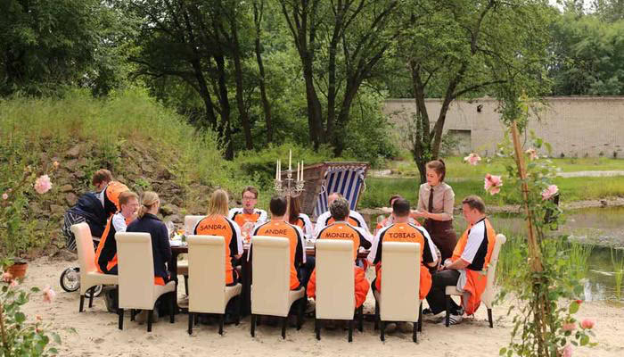 Dinner in der Natur am Strand im Beverland in Münster und Osnabrück