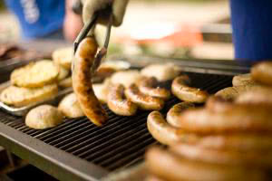 Grillpicknick auf dem Hof Beverland für Kegeltouren und Mannschaftsfahrten