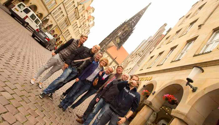 Stadtführung über den Prinzipalmarkt in Münster