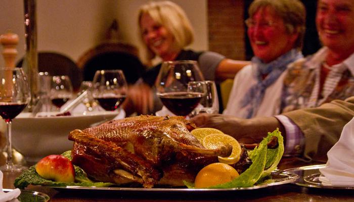 Gäseessen für Weihnachtsfeiern im Beverland