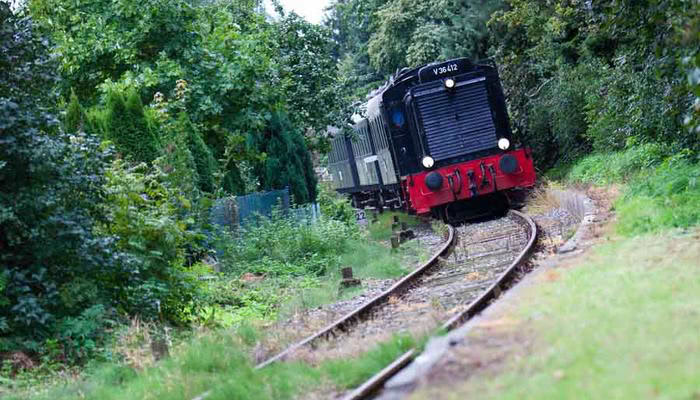 historischen Eisenbahn für Incentives und Hochzeiten