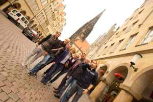 Stadtführung durch Münster auf dem Prinzipalmarkt