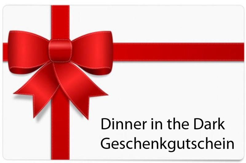 Dinner in the Dark Geschenkgutschein