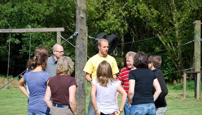 Seilgarten für Teamtraining