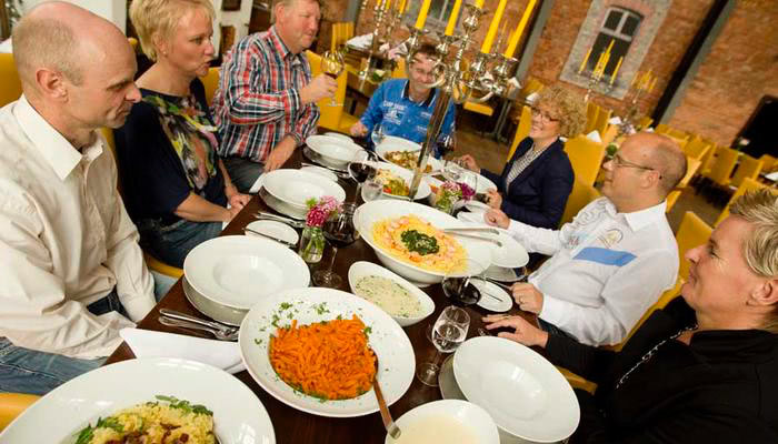 Pastaparty mit frischer hausgemachter Pasta