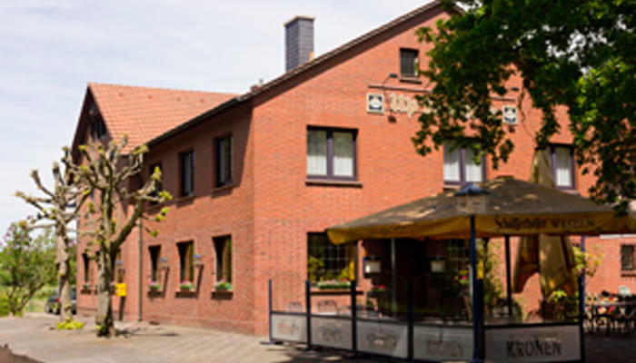 Außenansicht Hotel Up de Birke in Ladbergen