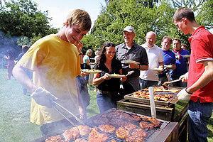 Betriebsausflug Grillpicknick