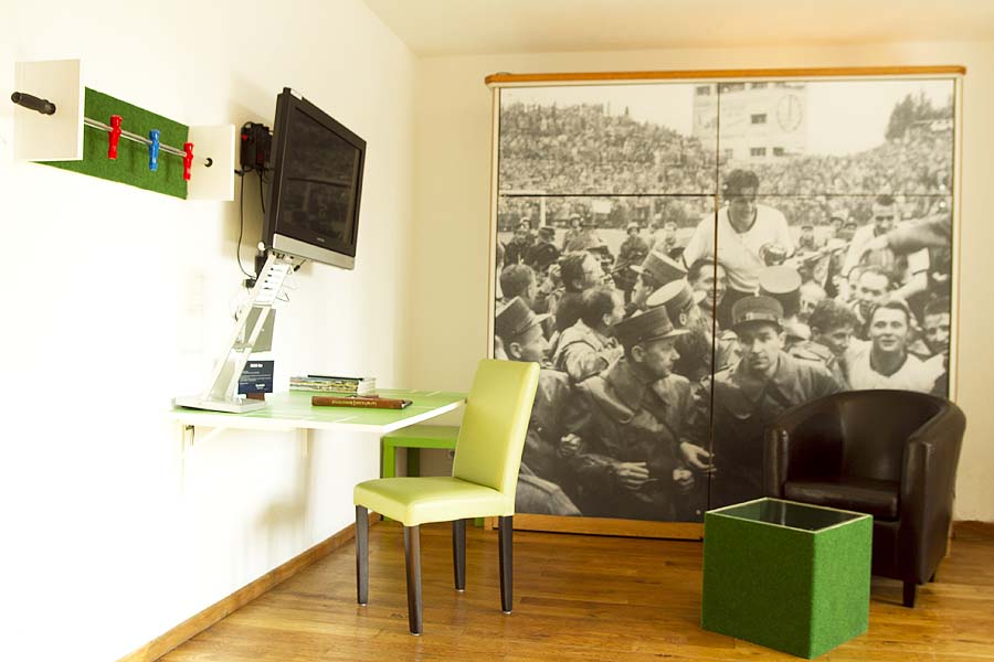 Fussball Zimmer - Wohnidee "Fußball Zimmer" - Wohnideen > Wohnzimmer