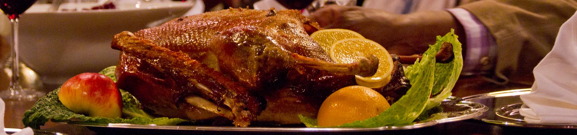 Weihnachtsfeier Münster selbst zusammen stellen mit Gänseessen