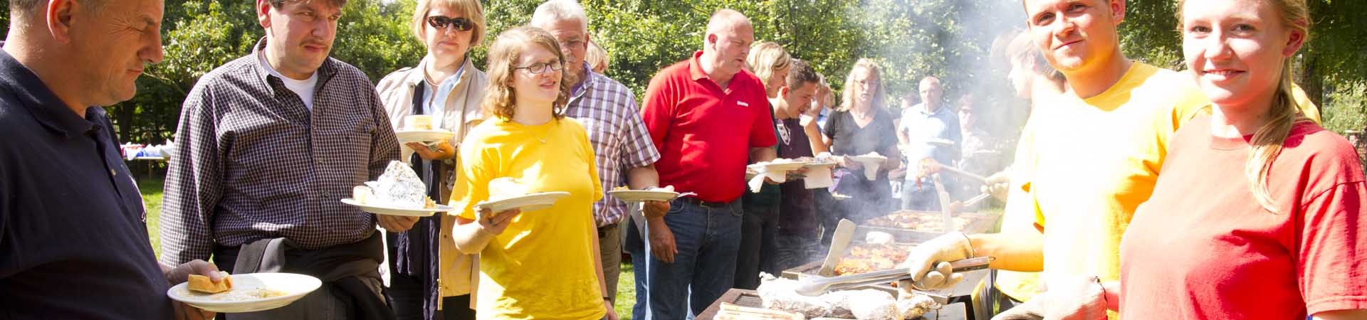 Mannschaftsfahrt mit Grillpicknick im Münsterland