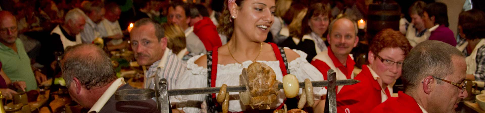 Vereinsfahrten Landsknechtessen im Münsterland